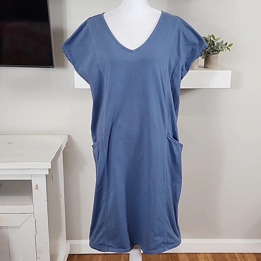 J. Jill Pure Jill Easy Knit Two Pocket Dress